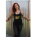 Boyfriend Singlet - Gold Foil